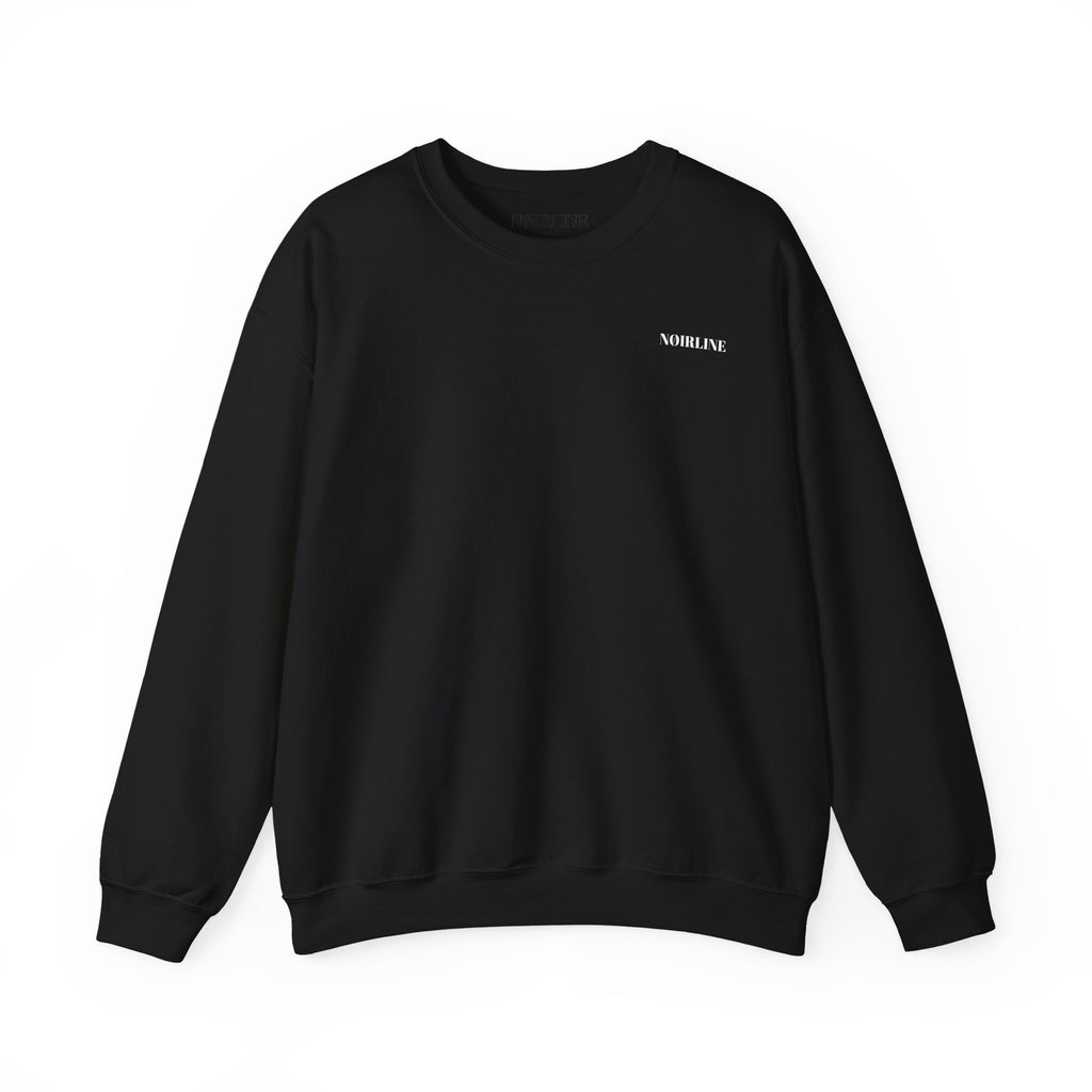 Noirline Glitch Crewneck Sweatshirt — Retro TV Graphic