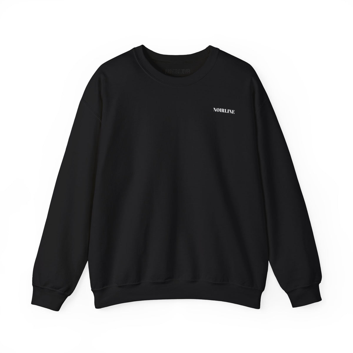 Noirline Glitch Crewneck Sweatshirt — Retro TV Graphic